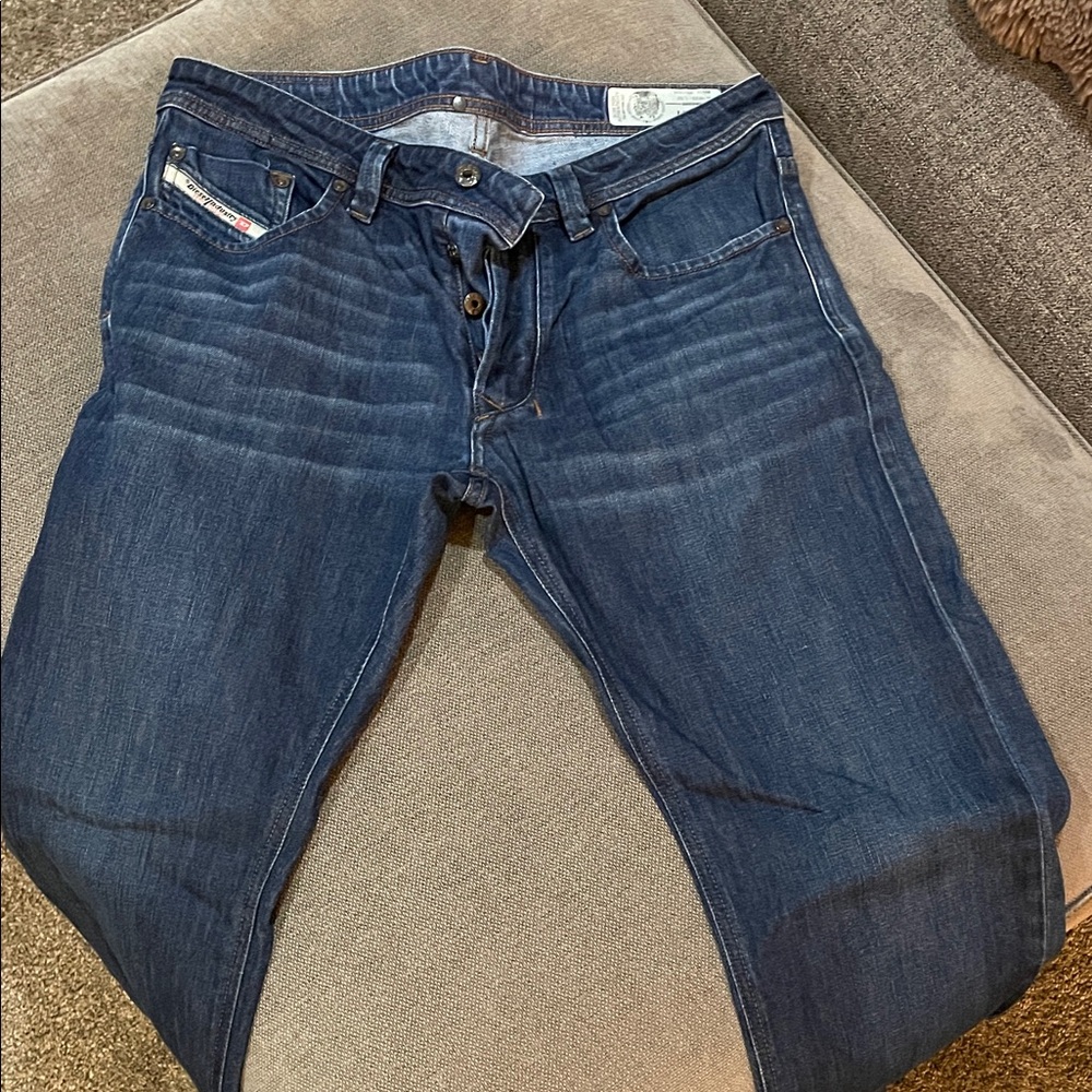 Diesel Dark Blue Slim Fit Jeans